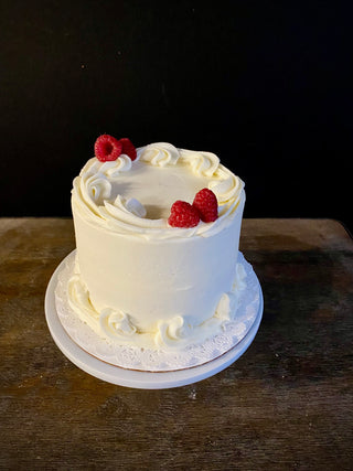 Raspberry and Cream Cake